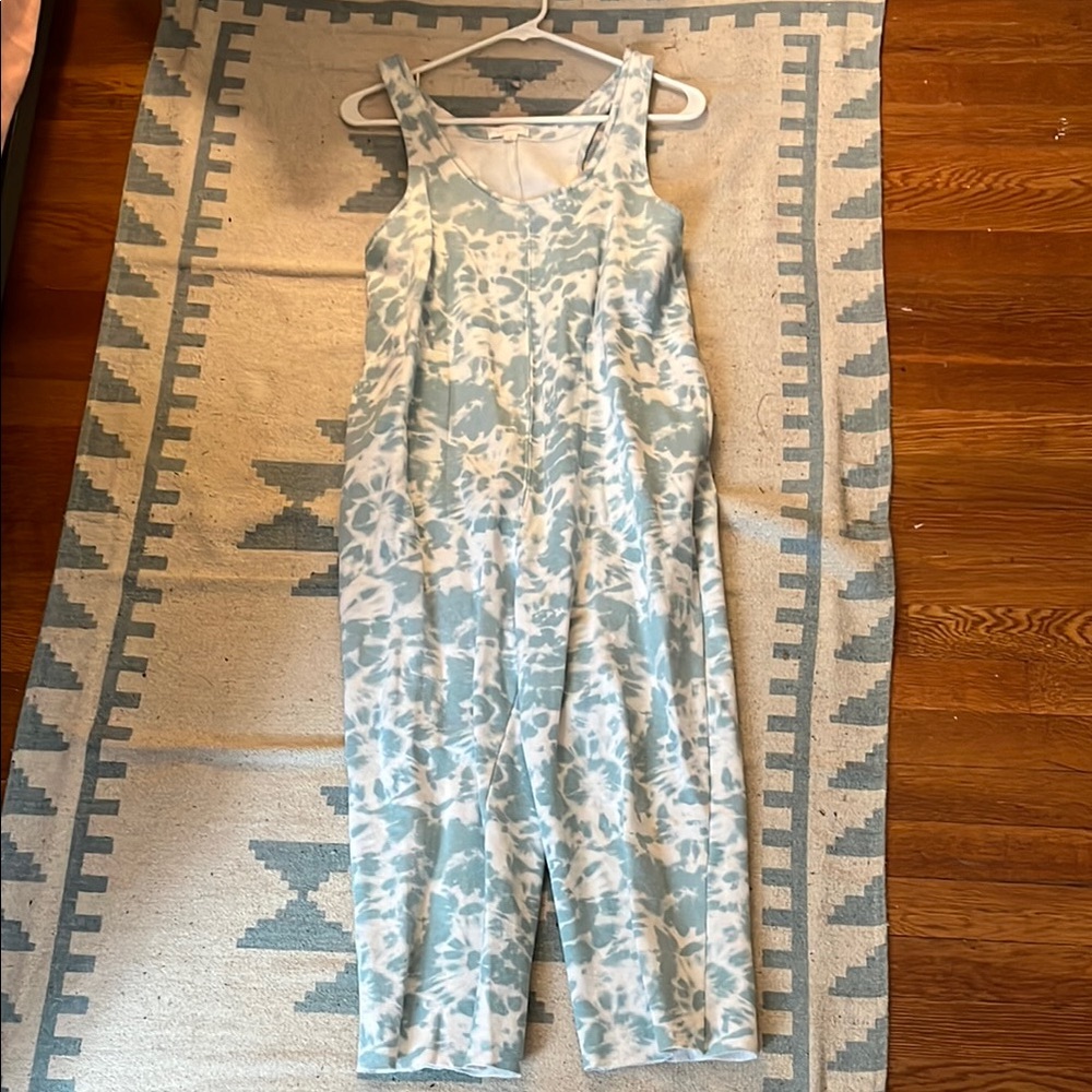 Tie-Dye Sleeveless Jumpsuit